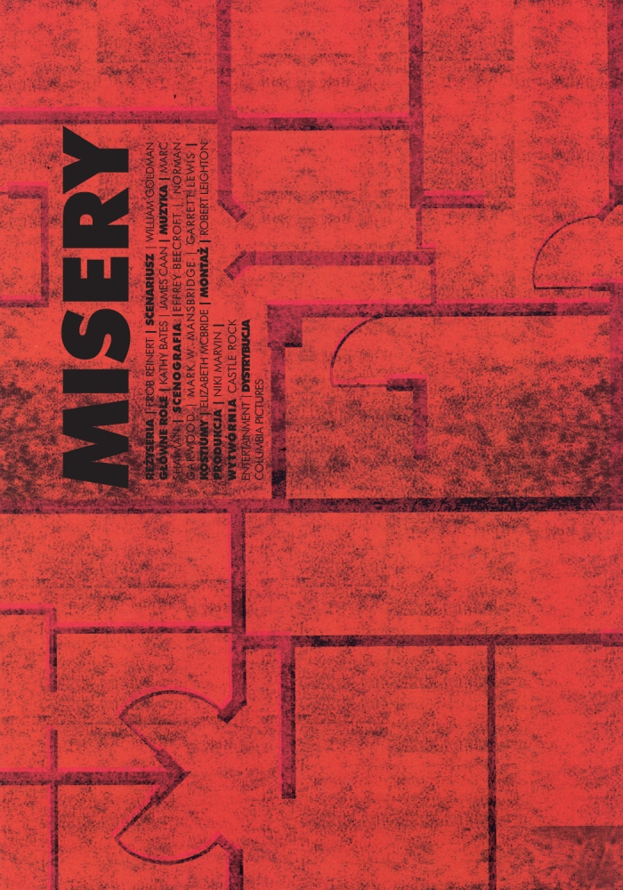 Projekt serii powieści i plakatów filmowych